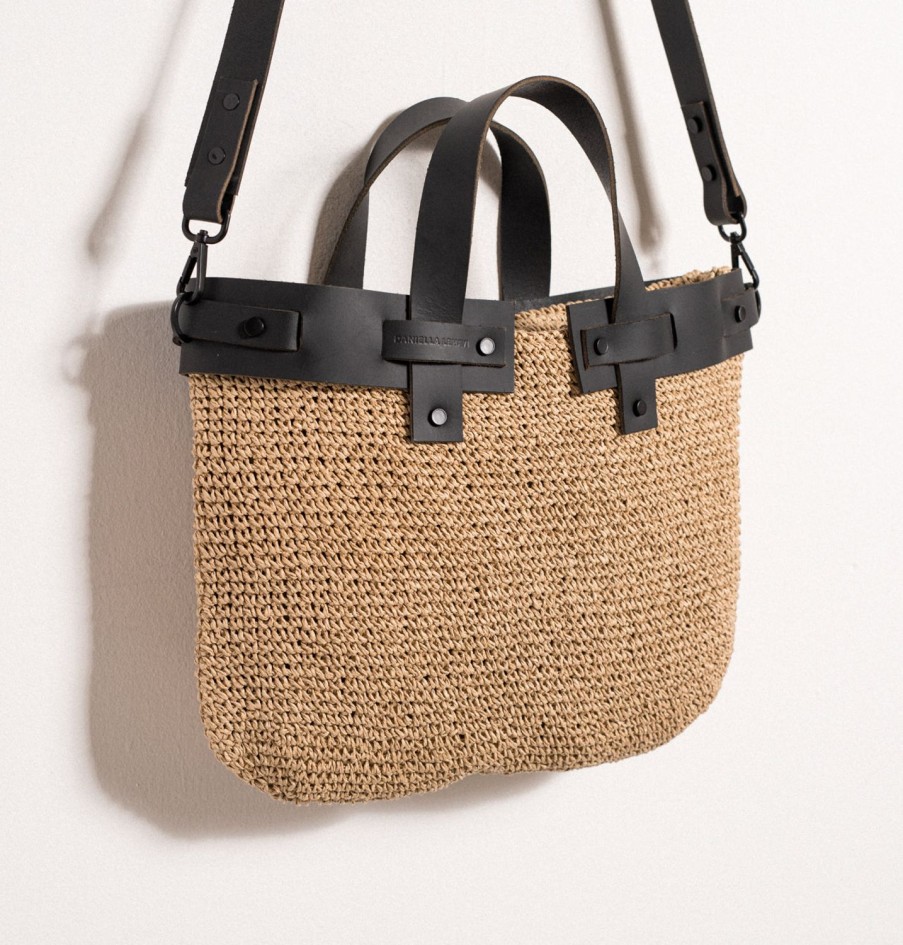 Totes & Satchels | Daniella Lehavi Mimosa Straw Open Tote