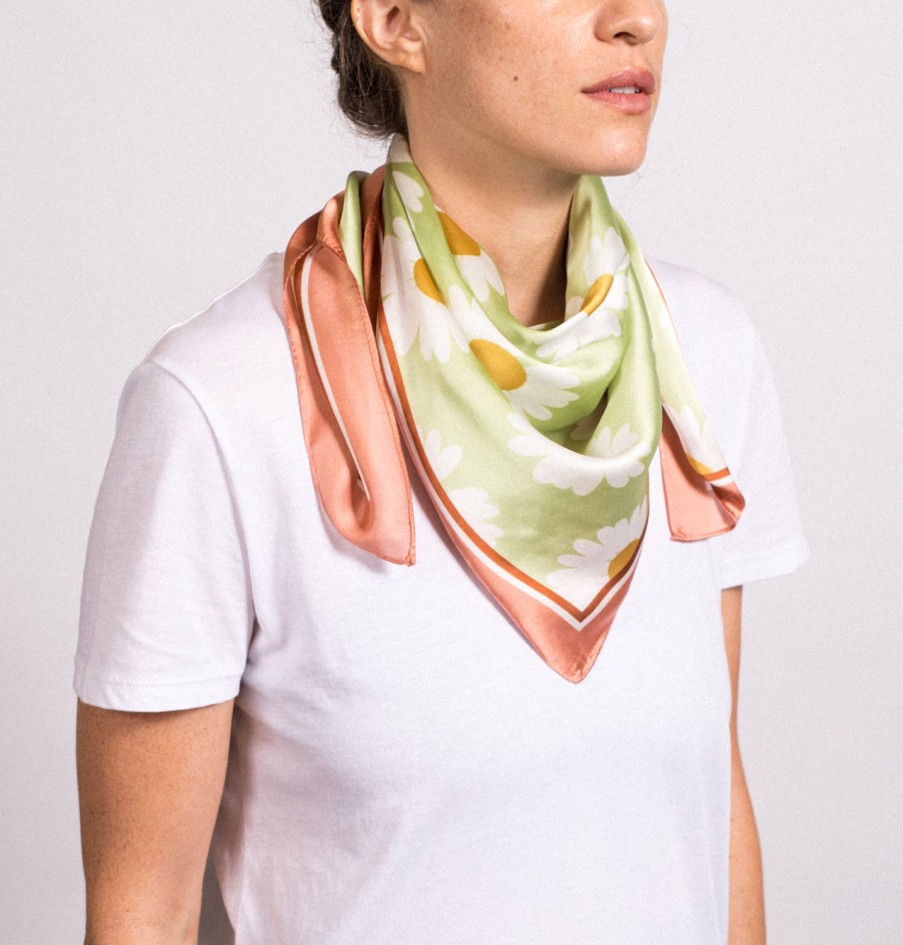 Scarves | Daniella Lehavi Sunflower Printed Scarf