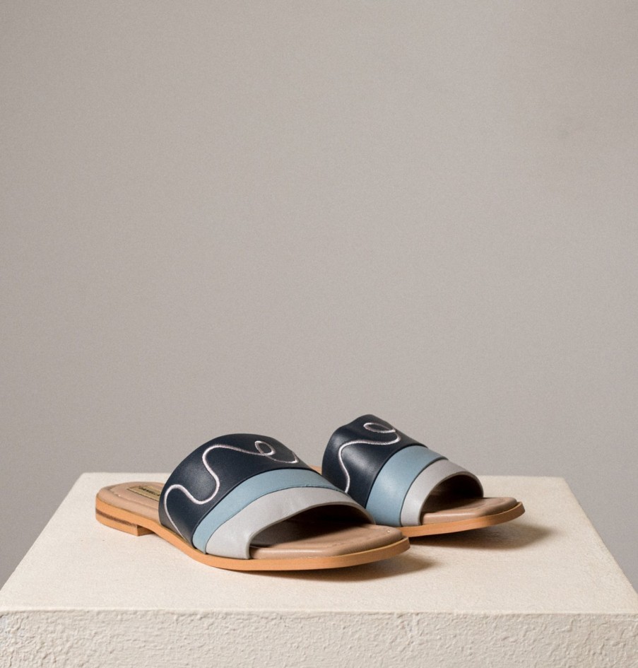 Sandals & Slides | Daniella Lehavi Allen Embroidery Slides