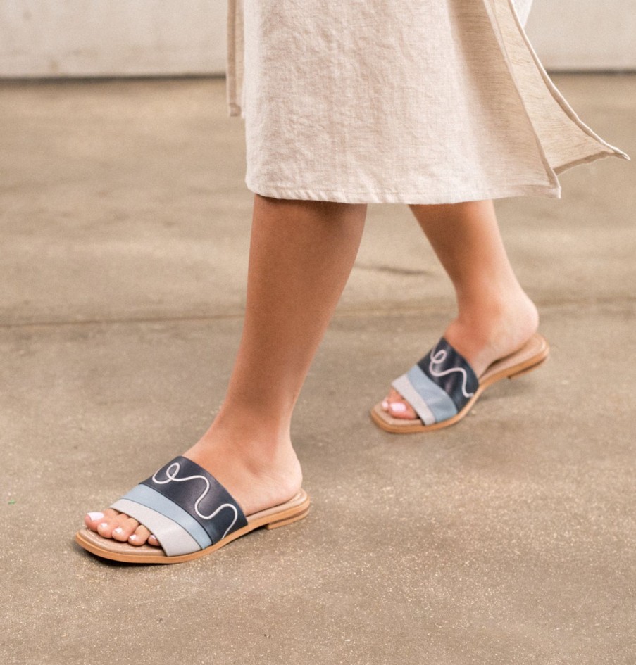 Sandals & Slides | Daniella Lehavi Allen Embroidery Slides