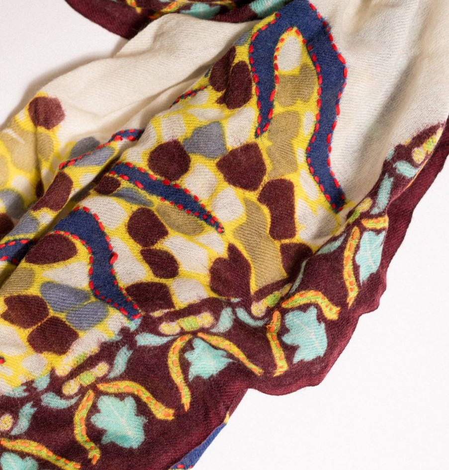 Scarves | Daniella Lehavi Embroidered Scarf